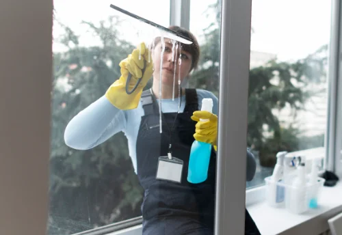 Nettoyage de vitres intérieures et extérieures à Évette-Salbert